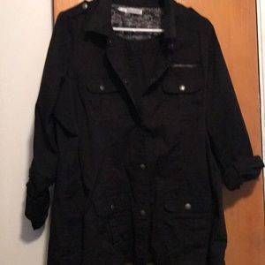 Military button down tunic